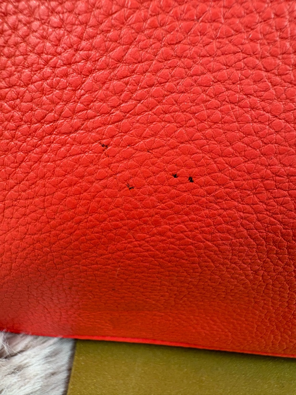 Kate Spade New York Jackson Street Harlyn Coral Red Leather Crossbody - Picture 8 of 10